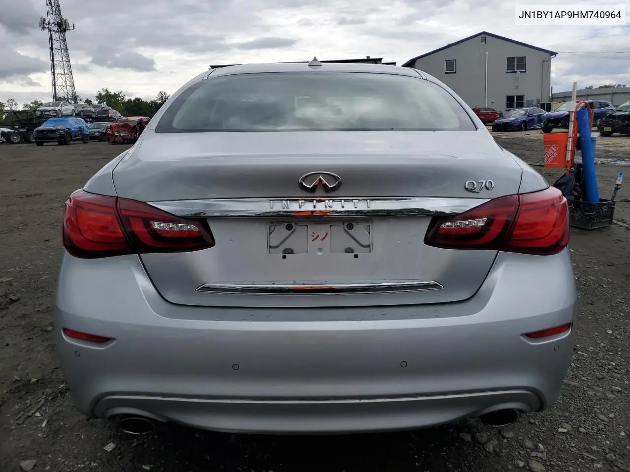 2017 Infiniti Q70 3.7 VIN: JN1BY1AP9HM740964 Lot: 58122295