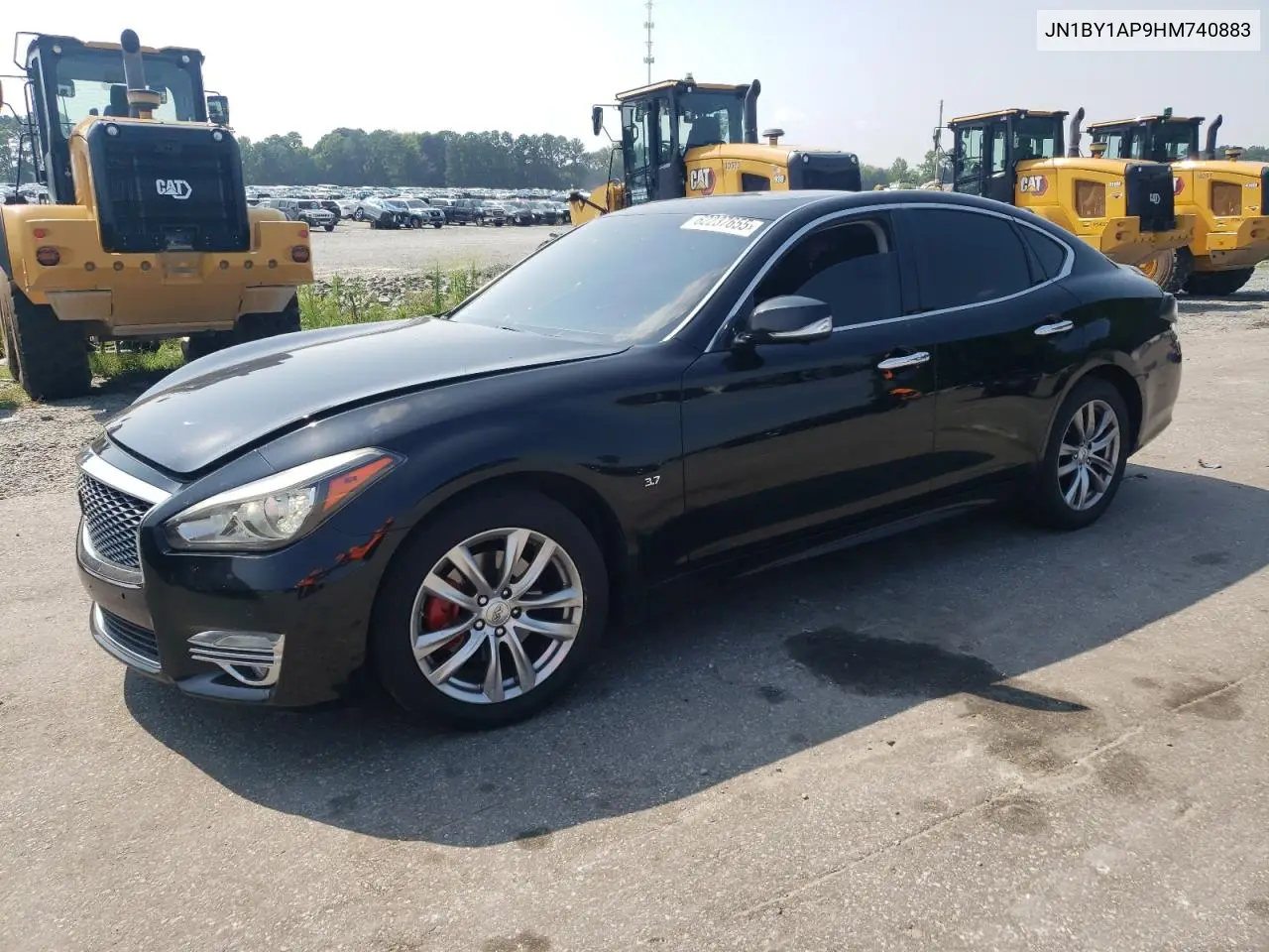 2017 Infiniti Q70 3.7 VIN: JN1BY1AP9HM740883 Lot: 62237655