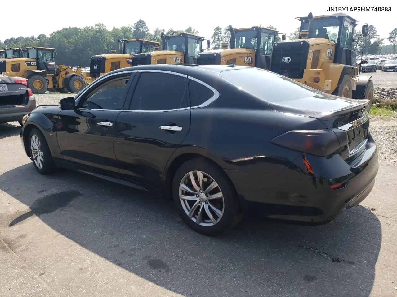 2017 Infiniti Q70 3.7 VIN: JN1BY1AP9HM740883 Lot: 62237655