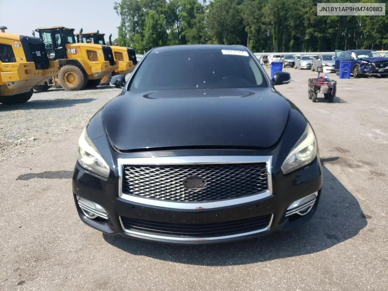 2017 Infiniti Q70 3.7 VIN: JN1BY1AP9HM740883 Lot: 62237655