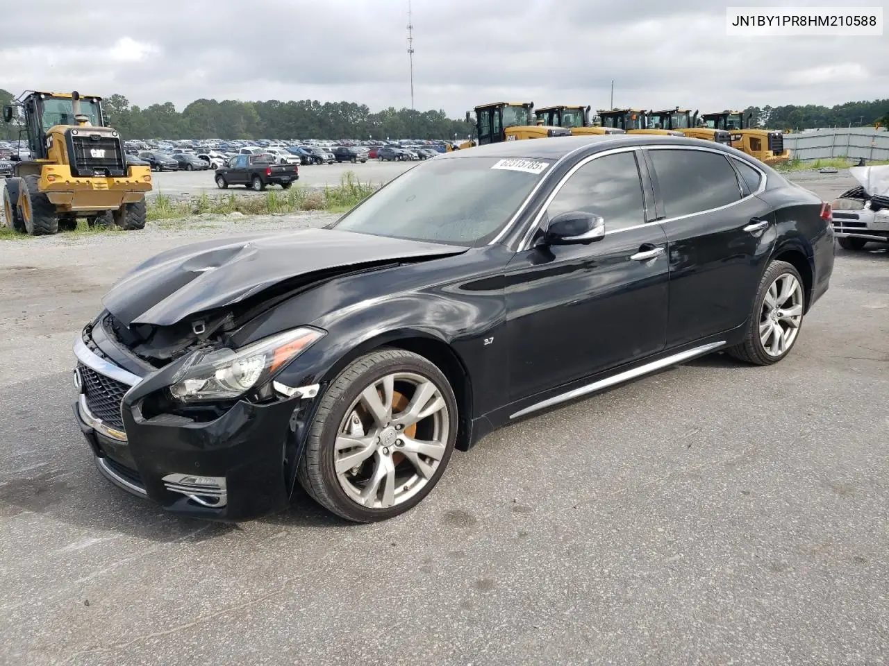 2017 Infiniti Q70L 3.7 VIN: JN1BY1PR8HM210588 Lot: 62315785