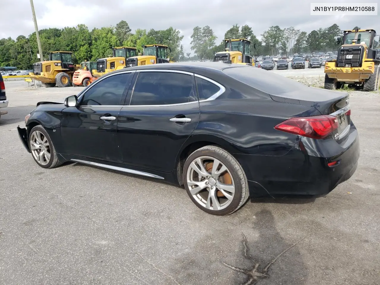 2017 Infiniti Q70L 3.7 VIN: JN1BY1PR8HM210588 Lot: 62315785