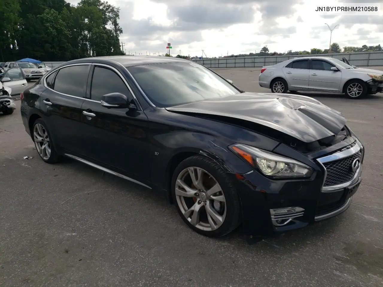 2017 Infiniti Q70L 3.7 VIN: JN1BY1PR8HM210588 Lot: 62315785