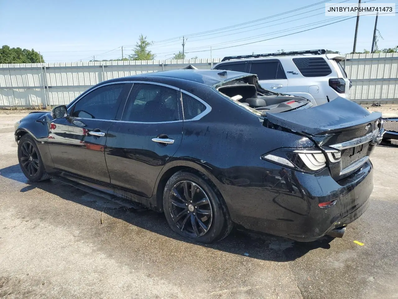 2017 Infiniti Q70 3.7 VIN: JN1BY1AP6HM741473 Lot: 66348364