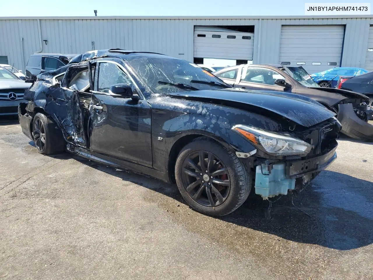 2017 Infiniti Q70 3.7 VIN: JN1BY1AP6HM741473 Lot: 66348364