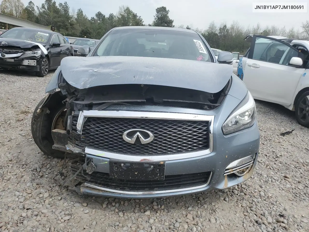 2018 Infiniti Q70 3.7 Luxe VIN: JN1BY1AP7JM180691 Lot: 50934325