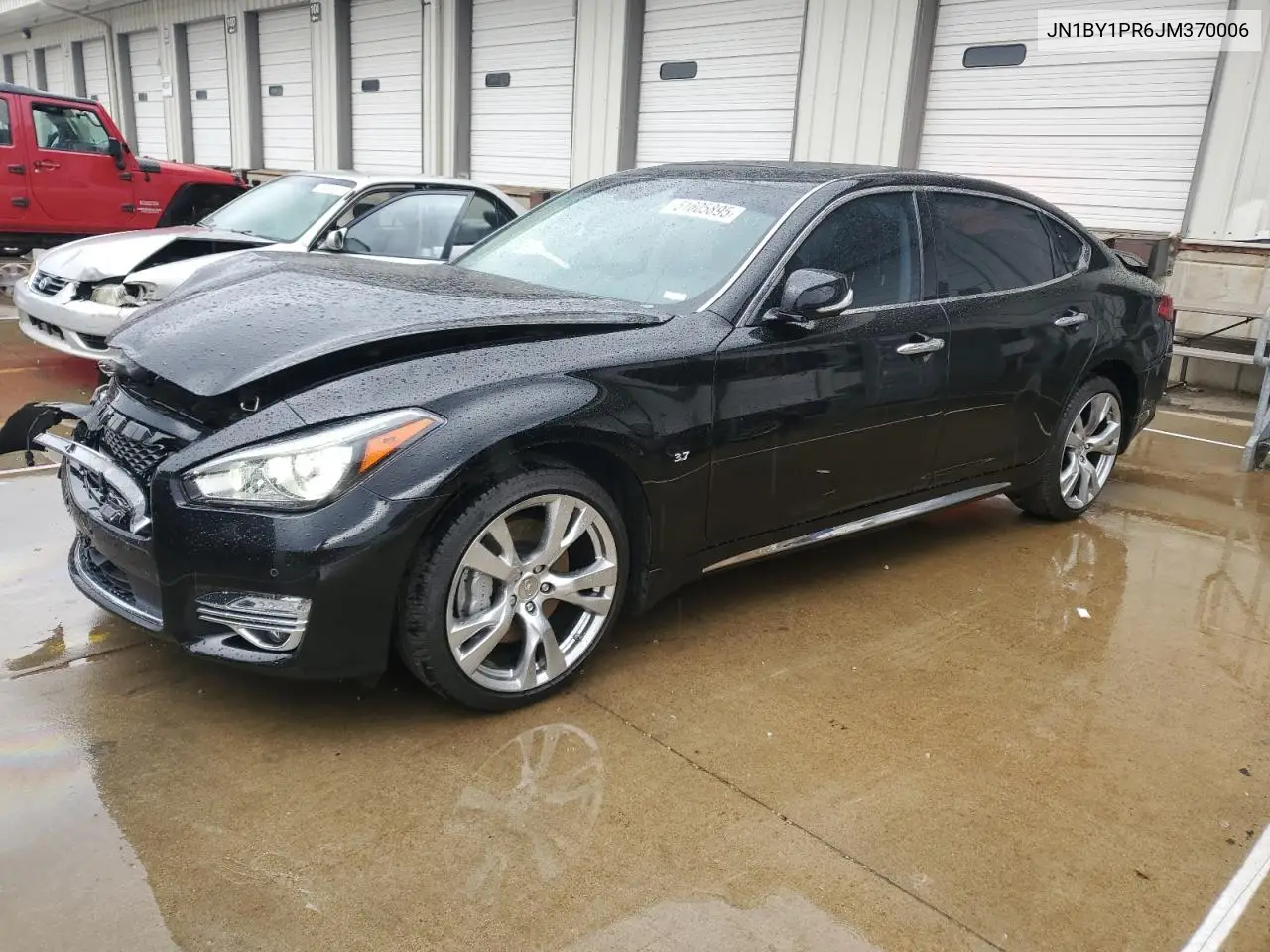 2018 Infiniti Q70L 3.7 Luxe VIN: JN1BY1PR6JM370006 Lot: 51605895