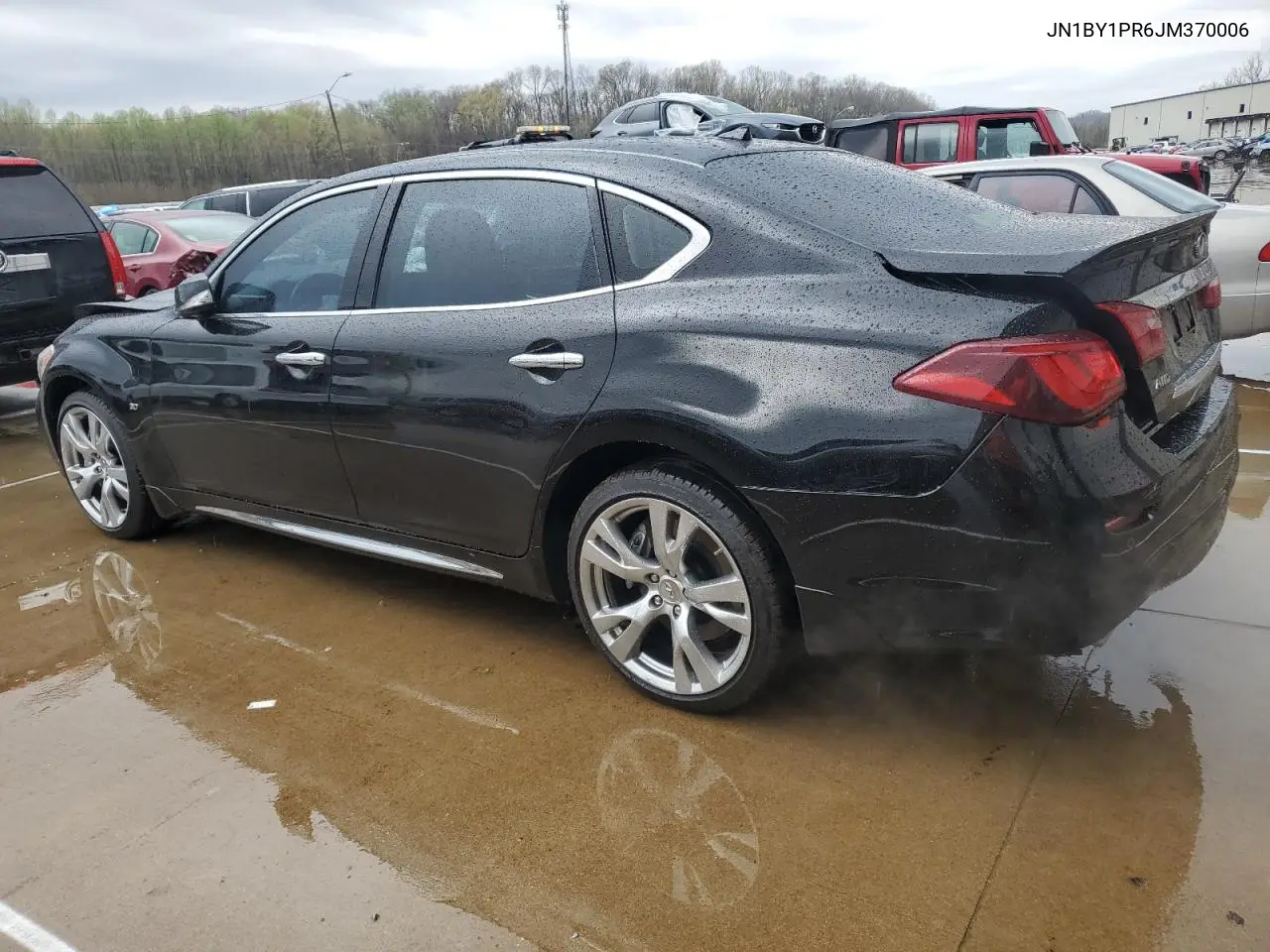2018 Infiniti Q70L 3.7 Luxe VIN: JN1BY1PR6JM370006 Lot: 51605895