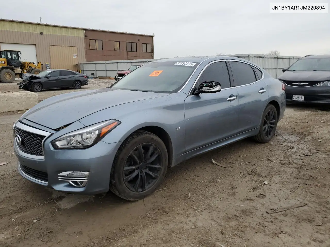 2018 Infiniti Q70 3.7 Luxe VIN: JN1BY1AR1JM220894 Lot: 51790295