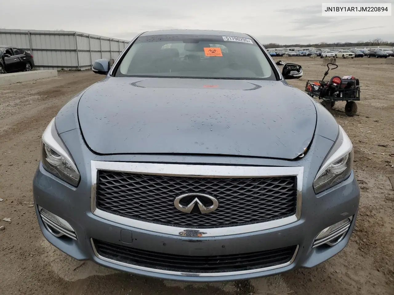 2018 Infiniti Q70 3.7 Luxe VIN: JN1BY1AR1JM220894 Lot: 51790295