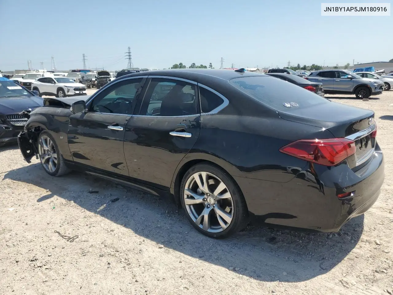 2018 Infiniti Q70 3.7 Luxe VIN: JN1BY1AP5JM180916 Lot: 52249005