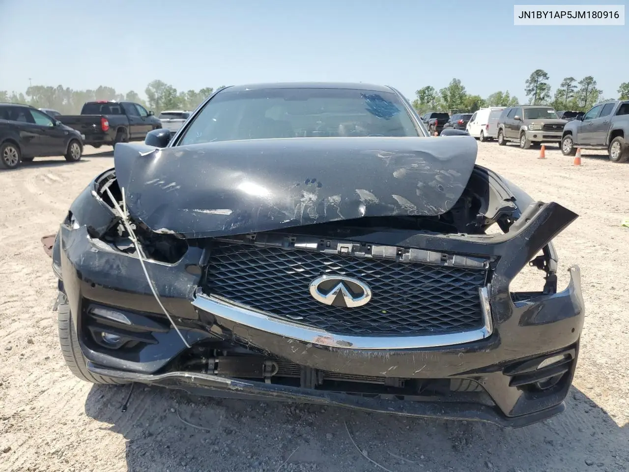 2018 Infiniti Q70 3.7 Luxe VIN: JN1BY1AP5JM180916 Lot: 52249005