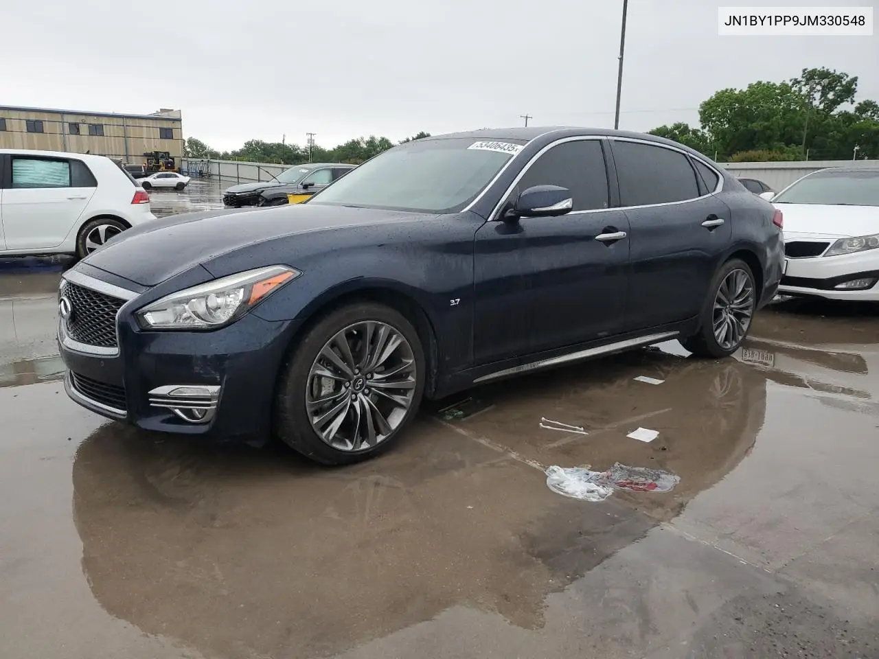 2018 Infiniti Q70L 3.7 Luxe VIN: JN1BY1PP9JM330548 Lot: 53406435