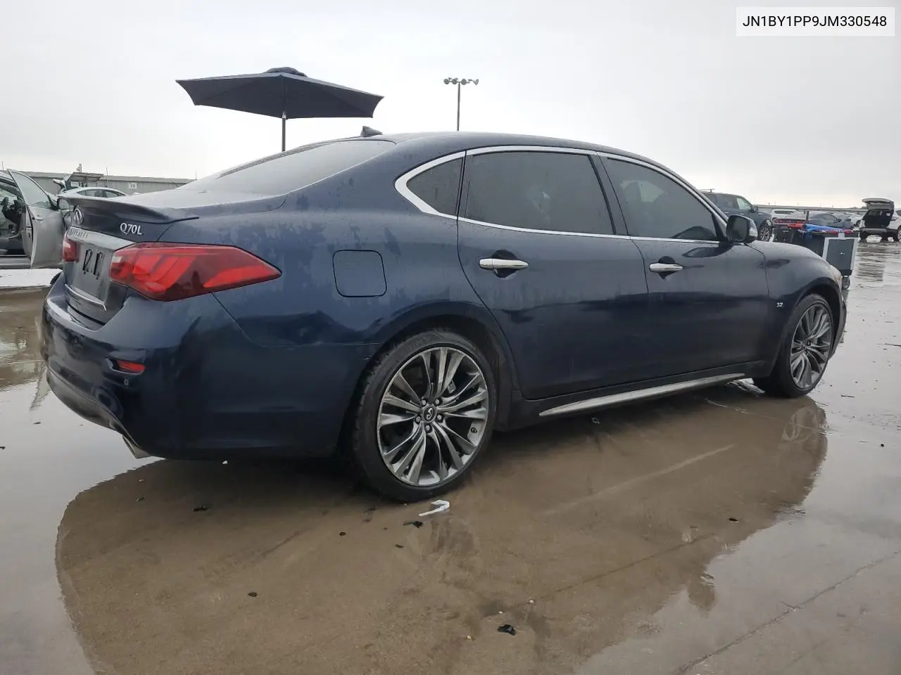 2018 Infiniti Q70L 3.7 Luxe VIN: JN1BY1PP9JM330548 Lot: 53406435