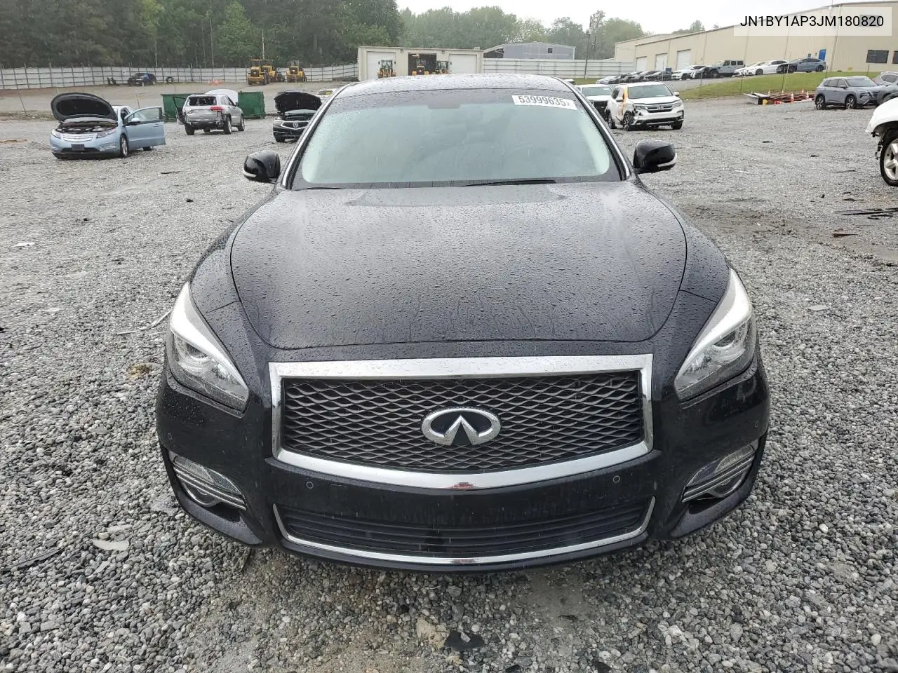 2018 Infiniti Q70 3.7 Luxe VIN: JN1BY1AP3JM180820 Lot: 53999635