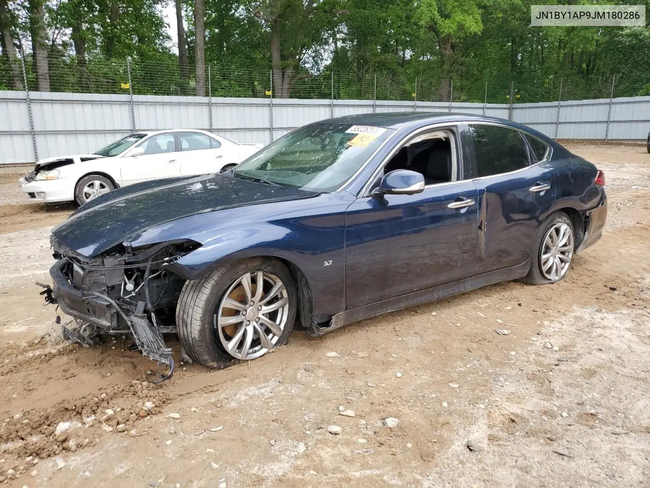 2018 Infiniti Q70 3.7 Luxe VIN: JN1BY1AP9JM180286 Lot: 55226265