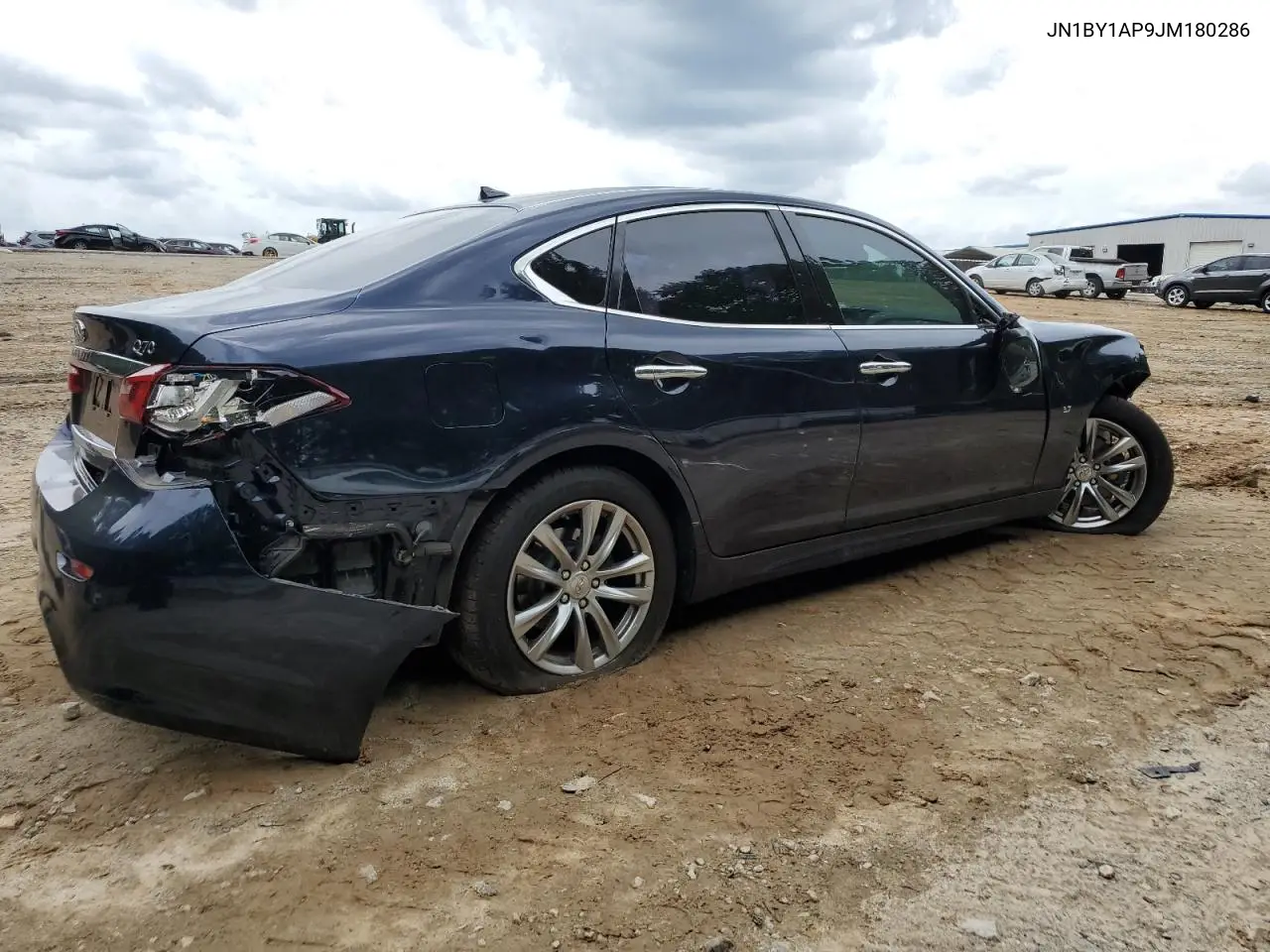 2018 Infiniti Q70 3.7 Luxe VIN: JN1BY1AP9JM180286 Lot: 55226265