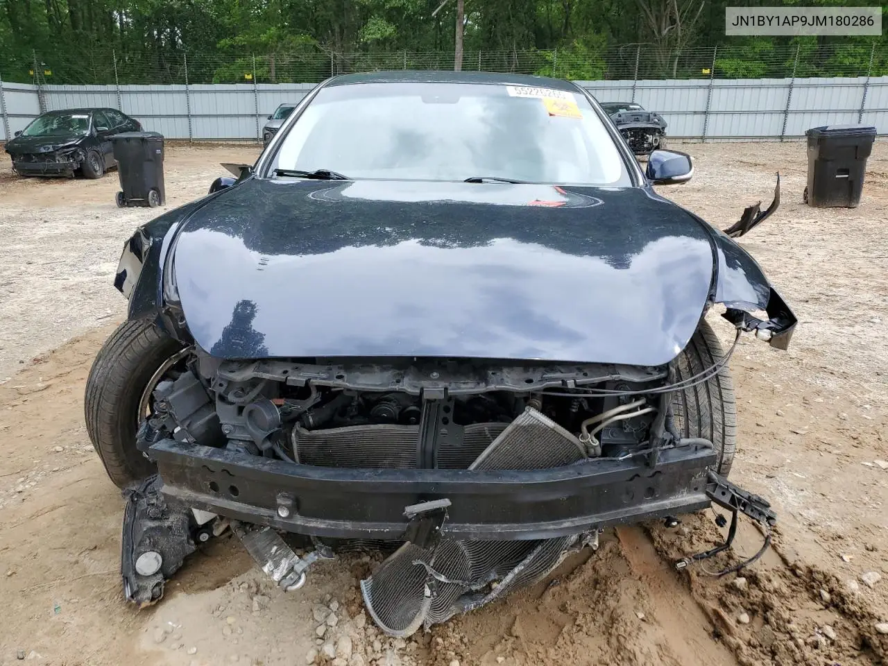 2018 Infiniti Q70 3.7 Luxe VIN: JN1BY1AP9JM180286 Lot: 55226265