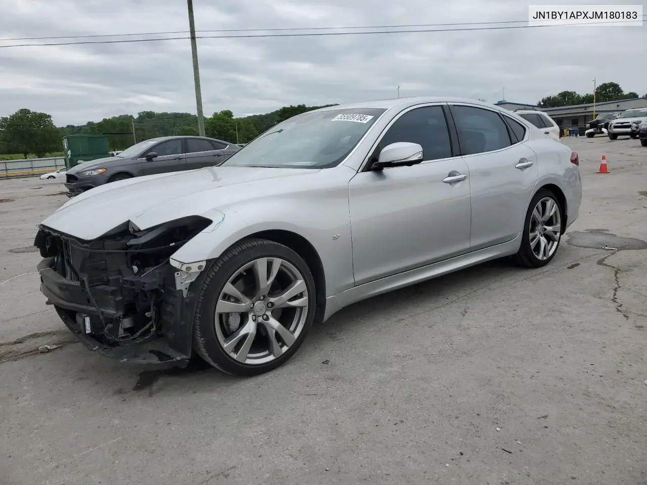 2018 Infiniti Q70 3.7 Luxe VIN: JN1BY1APXJM180183 Lot: 55509785