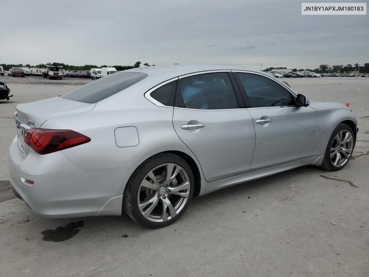 2018 Infiniti Q70 3.7 Luxe VIN: JN1BY1APXJM180183 Lot: 55509785