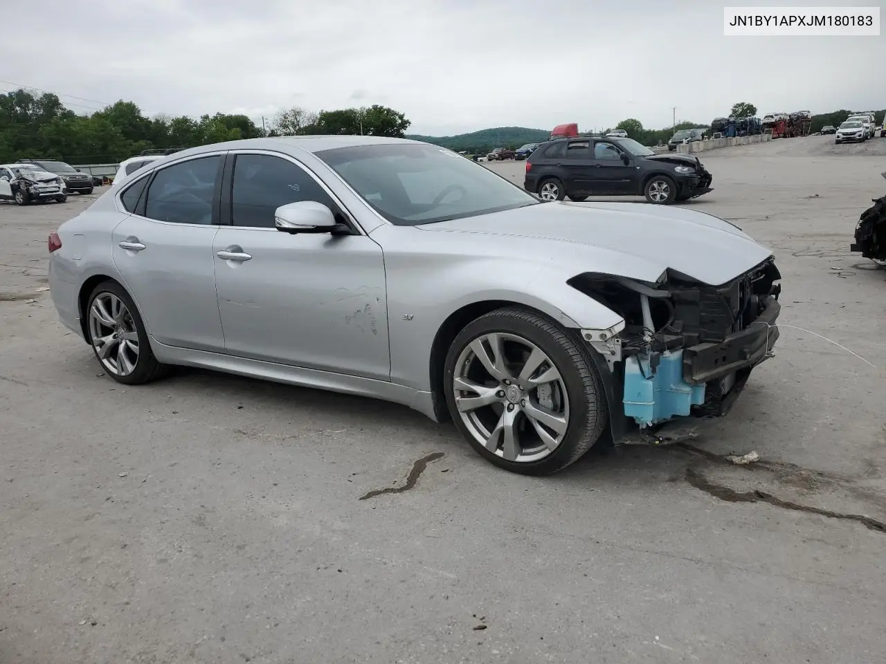2018 Infiniti Q70 3.7 Luxe VIN: JN1BY1APXJM180183 Lot: 55509785
