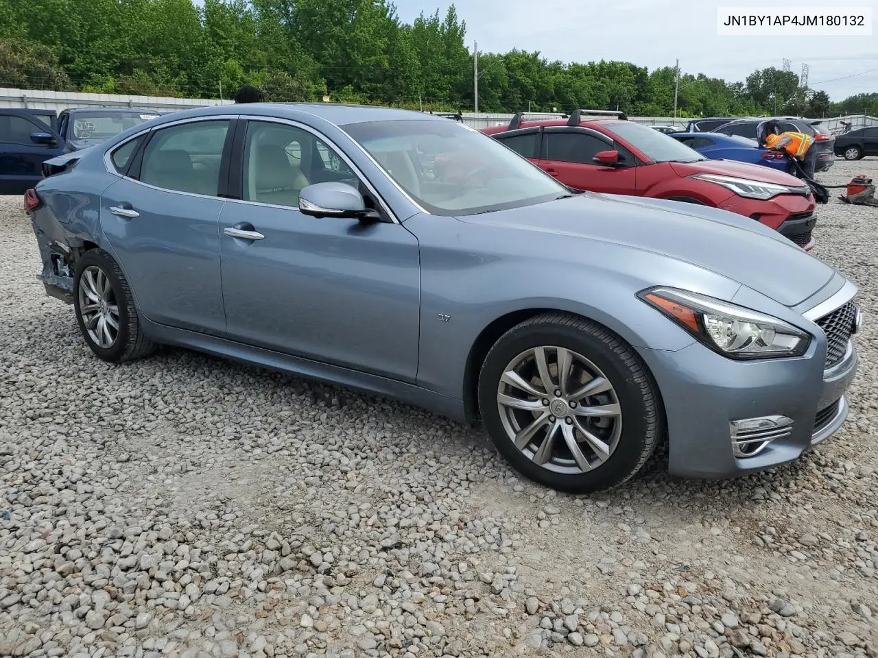 2018 Infiniti Q70 3.7 Luxe VIN: JN1BY1AP4JM180132 Lot: 56046325
