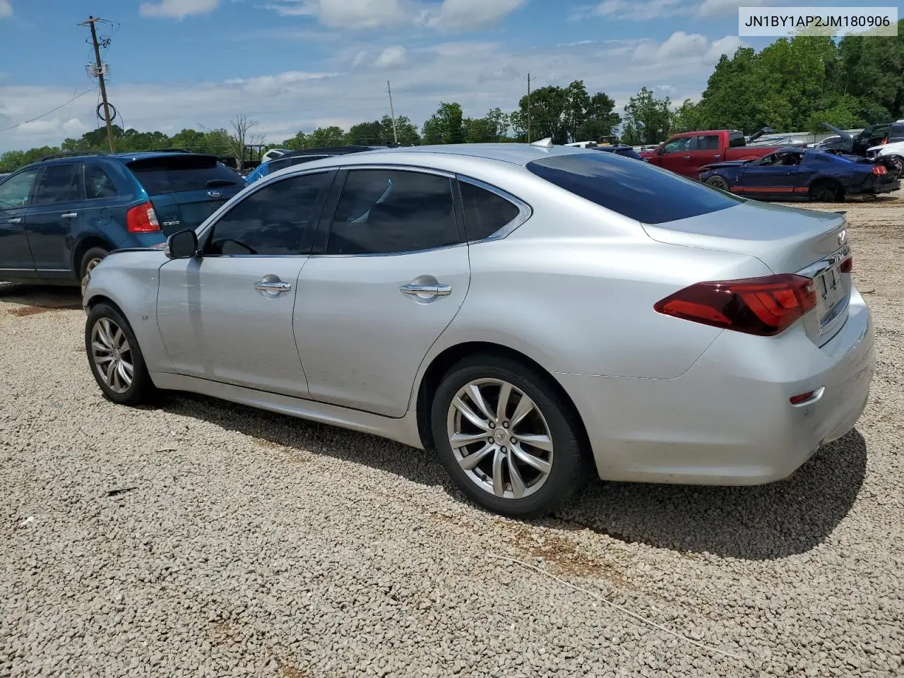 2018 Infiniti Q70 3.7 Luxe VIN: JN1BY1AP2JM180906 Lot: 56414085