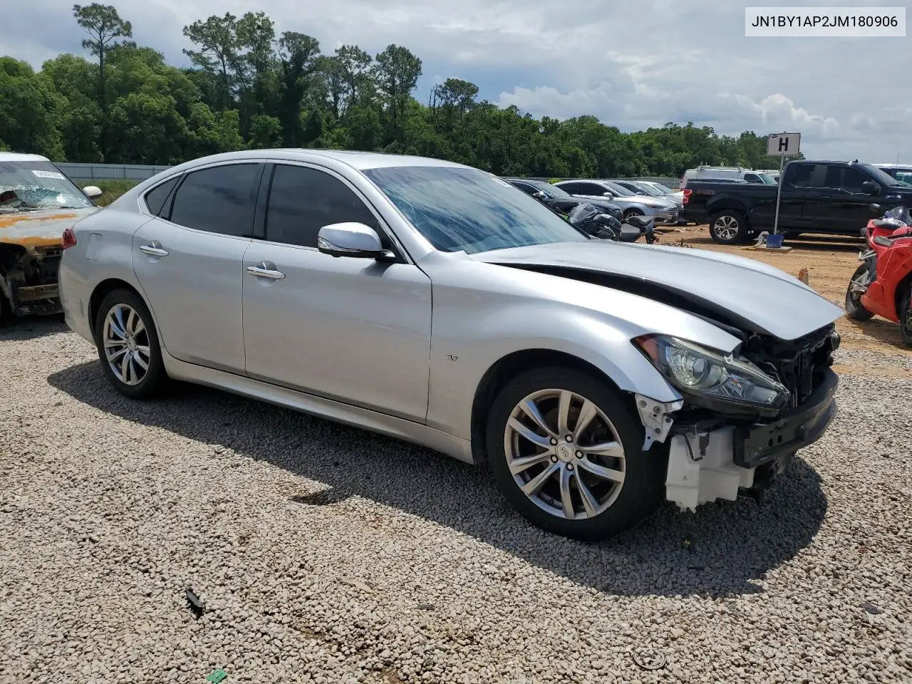 2018 Infiniti Q70 3.7 Luxe VIN: JN1BY1AP2JM180906 Lot: 56414085