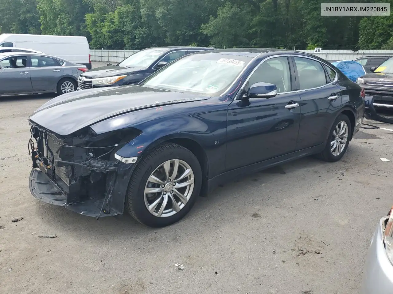 2018 Infiniti Q70 3.7 Luxe VIN: JN1BY1ARXJM220845 Lot: 59738435