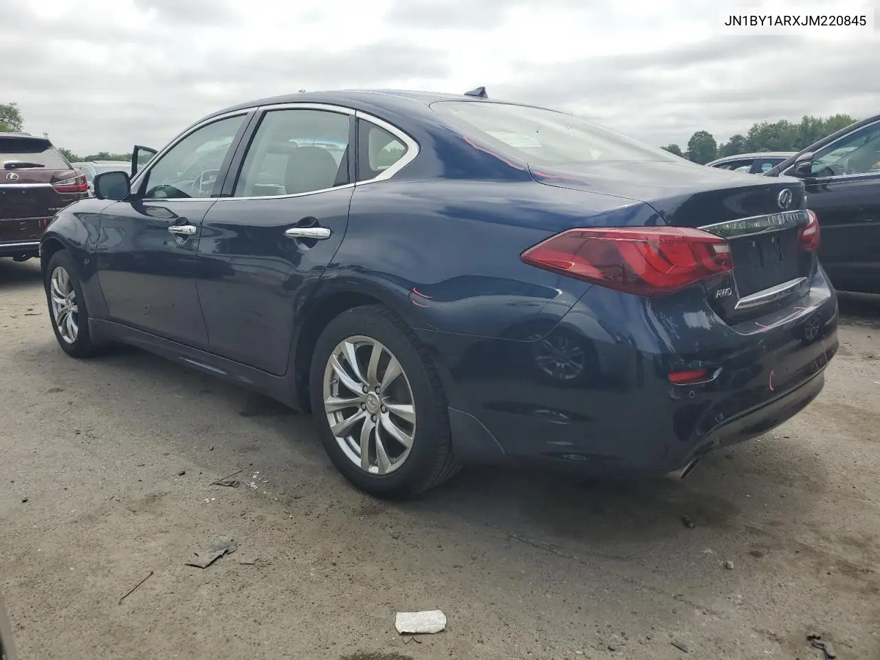 2018 Infiniti Q70 3.7 Luxe VIN: JN1BY1ARXJM220845 Lot: 59738435