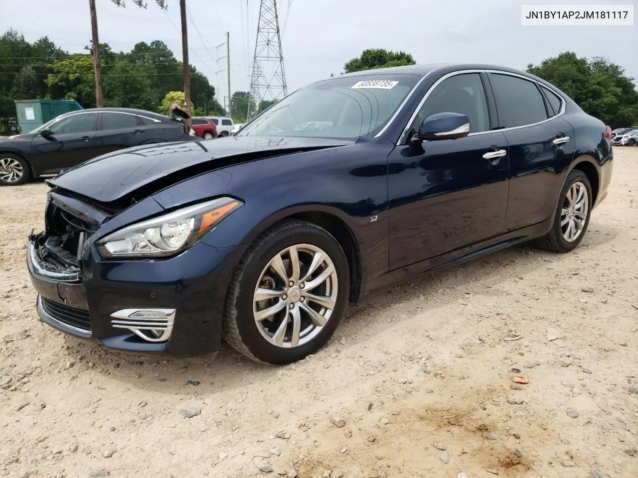 2018 Infiniti Q70 3.7 Luxe VIN: JN1BY1AP2JM181117 Lot: 60838735