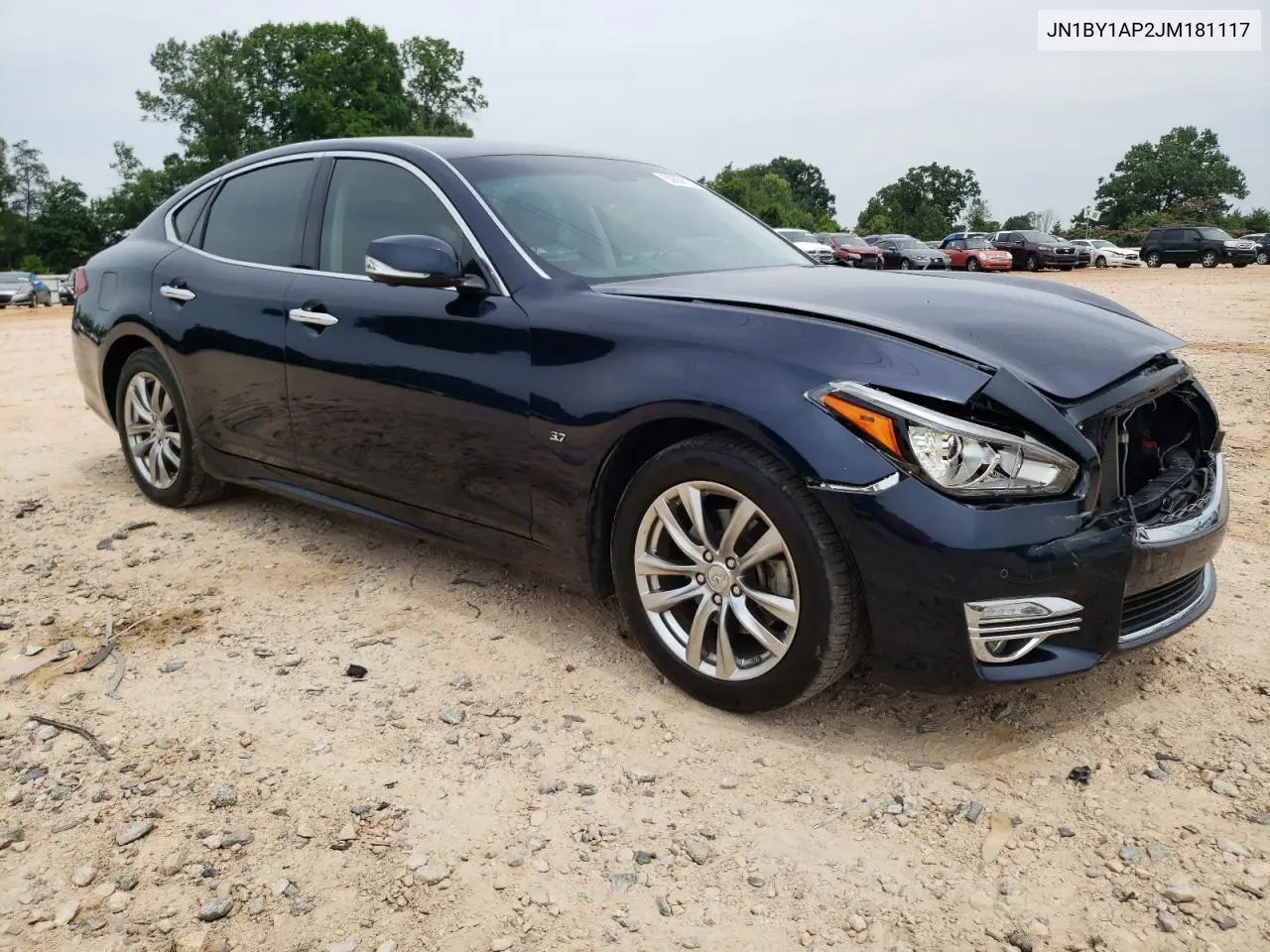 2018 Infiniti Q70 3.7 Luxe VIN: JN1BY1AP2JM181117 Lot: 60838735