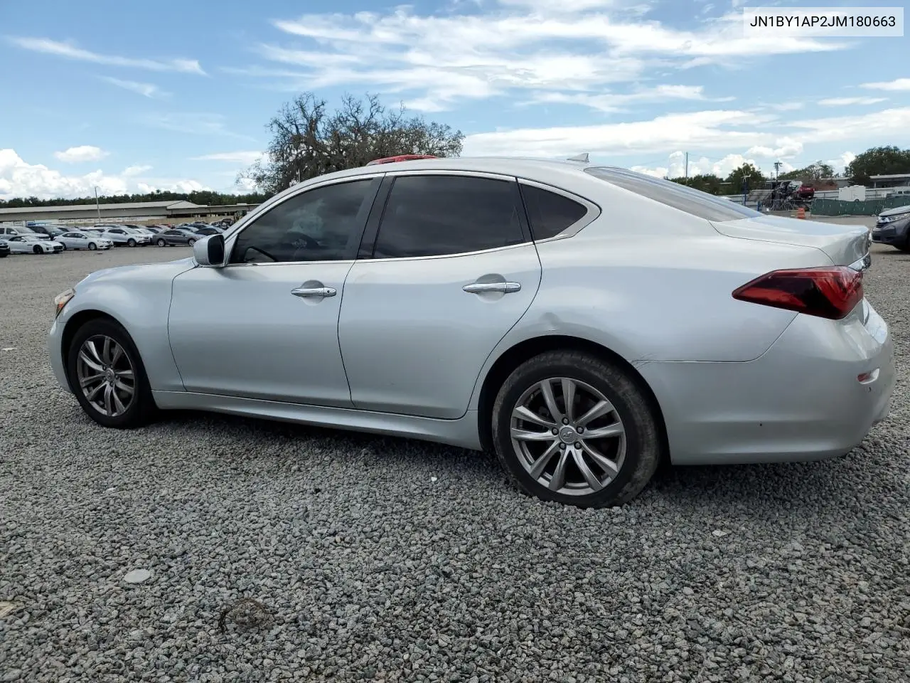 2018 Infiniti Q70 3.7 Luxe VIN: JN1BY1AP2JM180663 Lot: 61358315