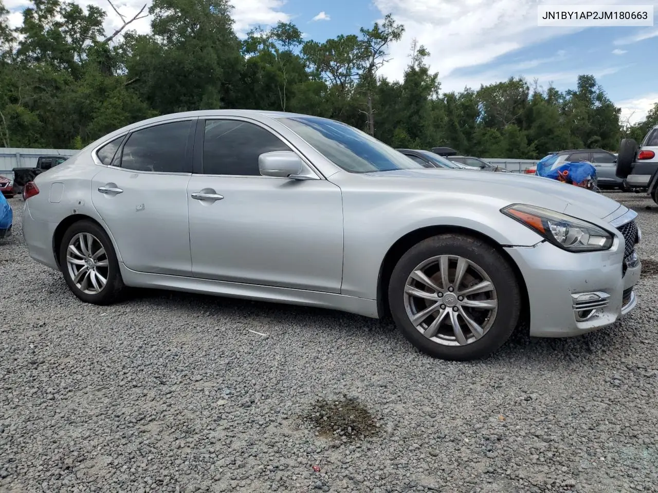 2018 Infiniti Q70 3.7 Luxe VIN: JN1BY1AP2JM180663 Lot: 61358315