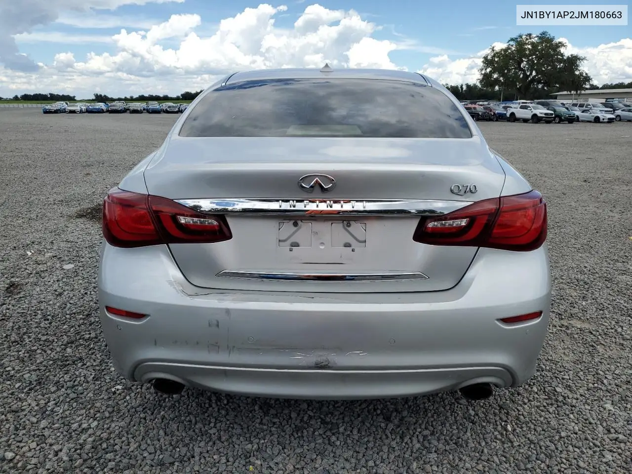 2018 Infiniti Q70 3.7 Luxe VIN: JN1BY1AP2JM180663 Lot: 61358315
