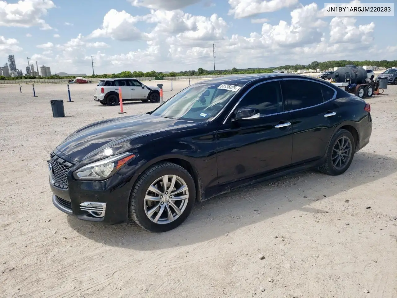 2018 Infiniti Q70 3.7 Luxe VIN: JN1BY1AR5JM220283 Lot: 61725825