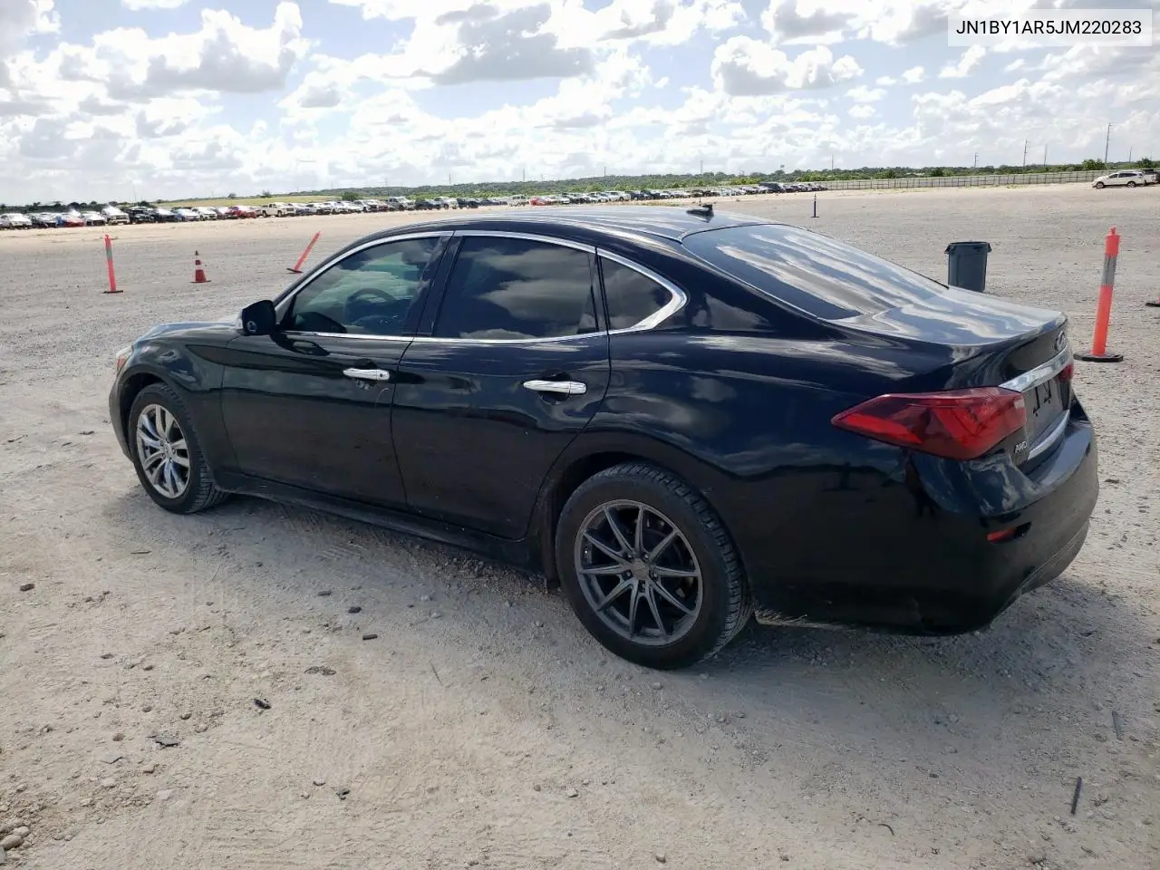 2018 Infiniti Q70 3.7 Luxe VIN: JN1BY1AR5JM220283 Lot: 61725825