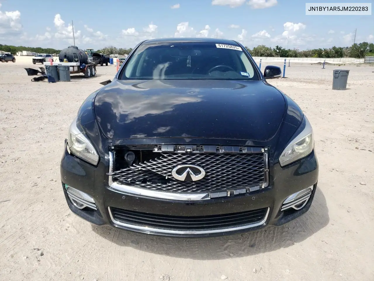 2018 Infiniti Q70 3.7 Luxe VIN: JN1BY1AR5JM220283 Lot: 61725825