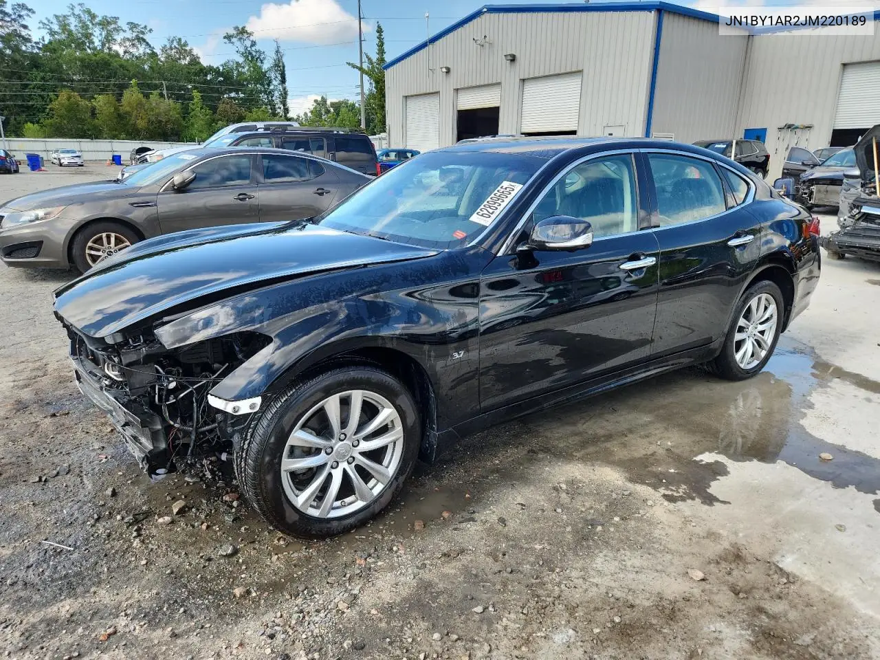 2018 Infiniti Q70 3.7 Luxe VIN: JN1BY1AR2JM220189 Lot: 62899665