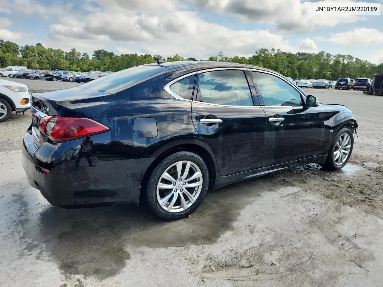 2018 Infiniti Q70 3.7 Luxe VIN: JN1BY1AR2JM220189 Lot: 62899665
