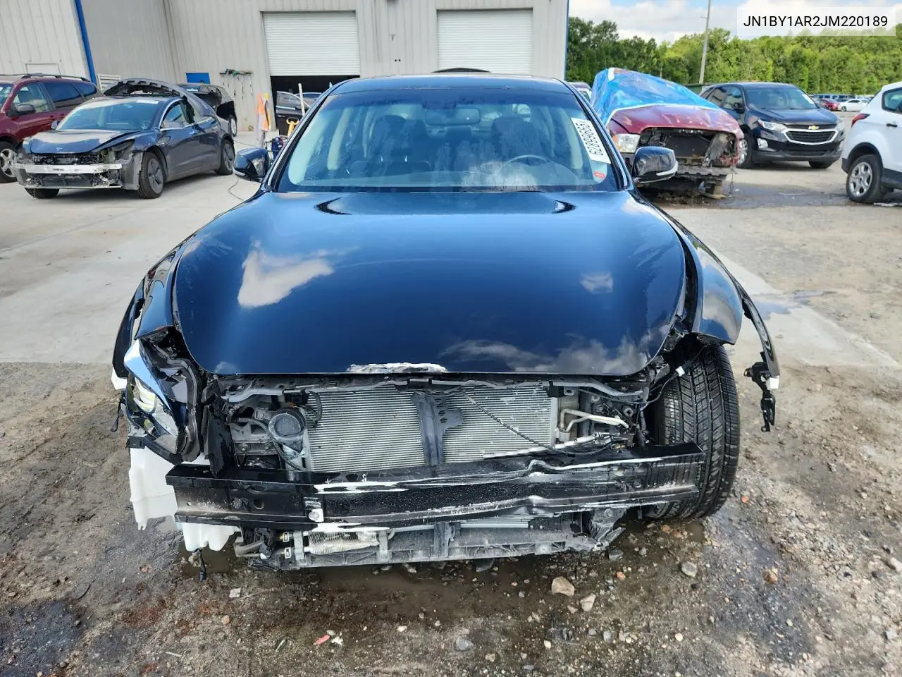 2018 Infiniti Q70 3.7 Luxe VIN: JN1BY1AR2JM220189 Lot: 62899665