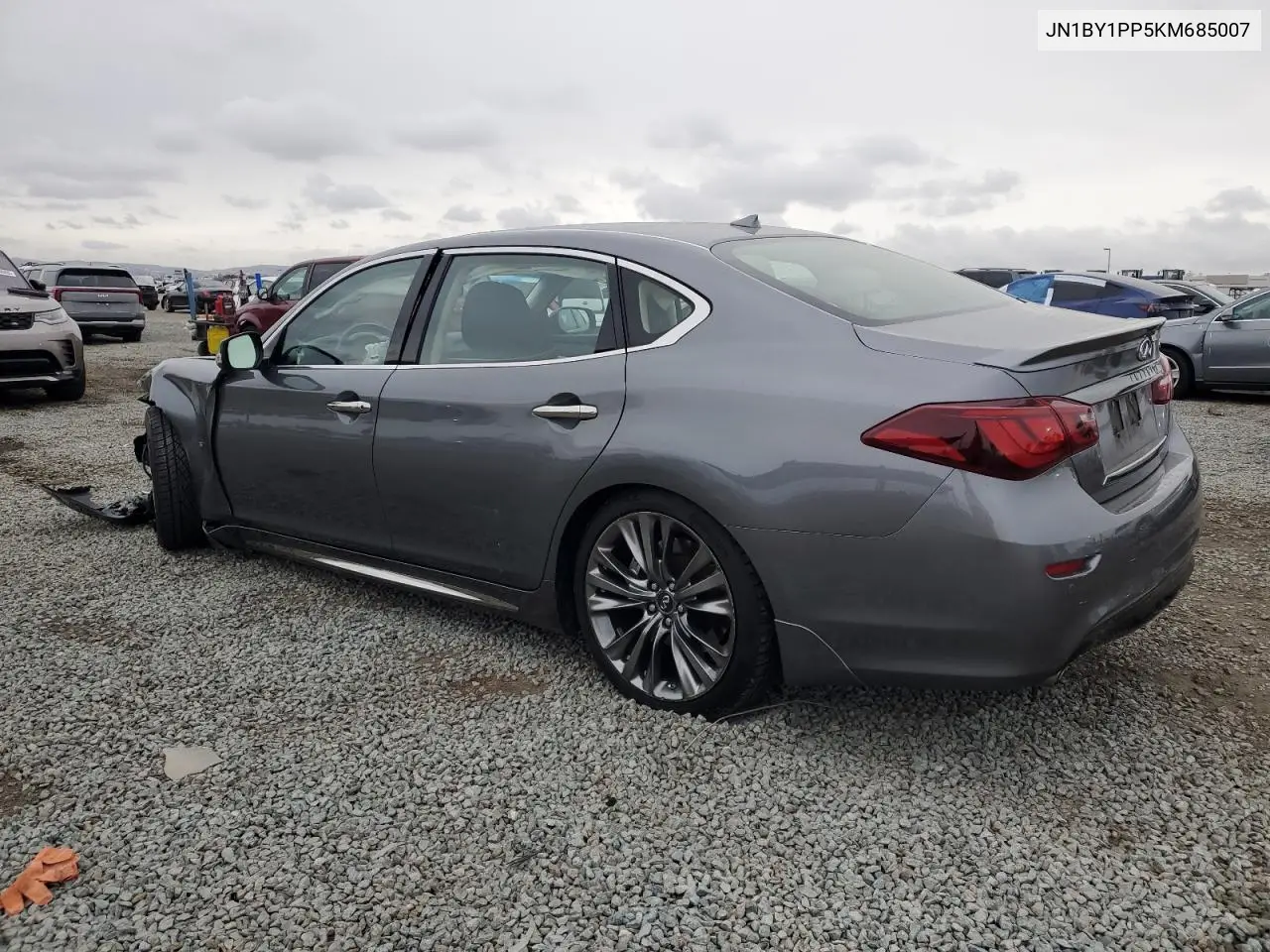 2019 Infiniti Q70L 3.7 Luxe VIN: JN1BY1PP5KM685007 Lot: 47675725