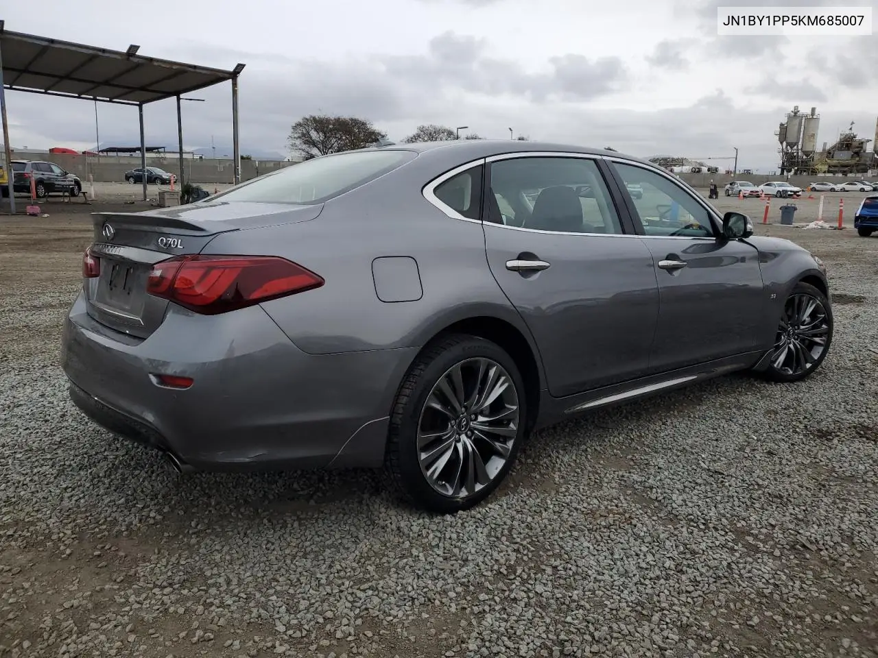 2019 Infiniti Q70L 3.7 Luxe VIN: JN1BY1PP5KM685007 Lot: 47675725