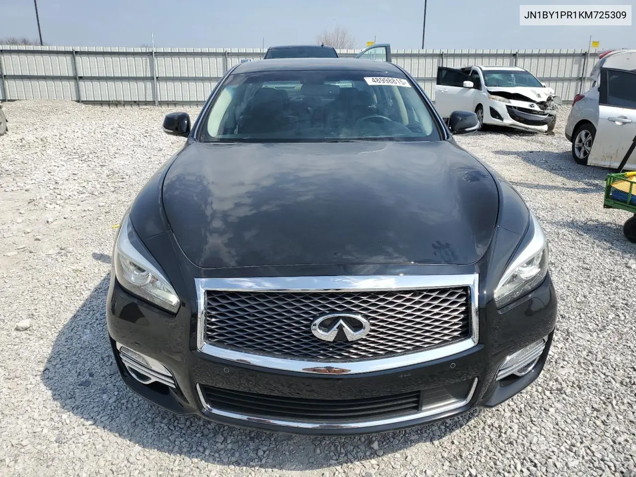 2019 Infiniti Q70L 3.7 Luxe VIN: JN1BY1PR1KM725309 Lot: 48998815