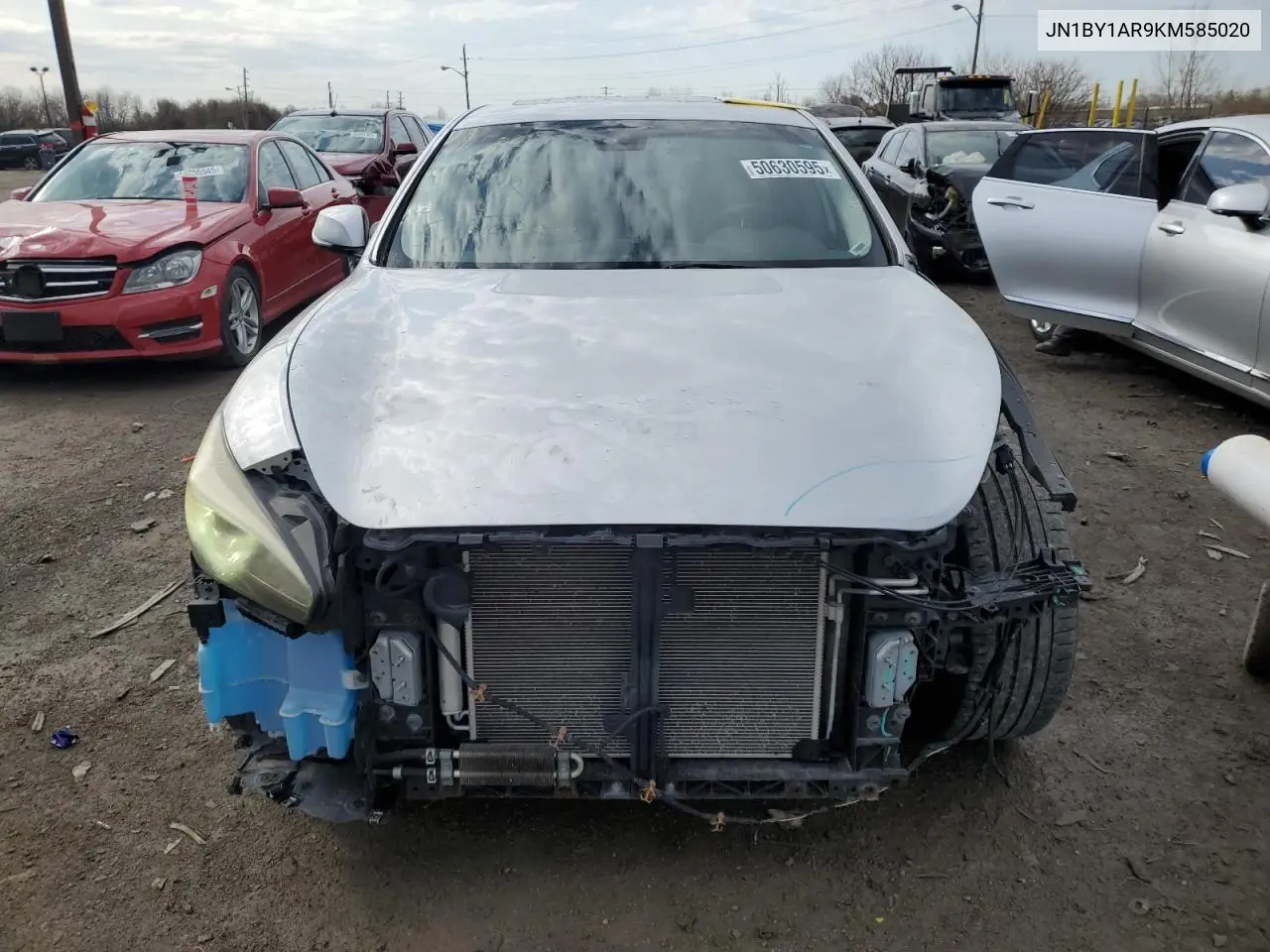 2019 Infiniti Q70 3.7 Luxe VIN: JN1BY1AR9KM585020 Lot: 50630595