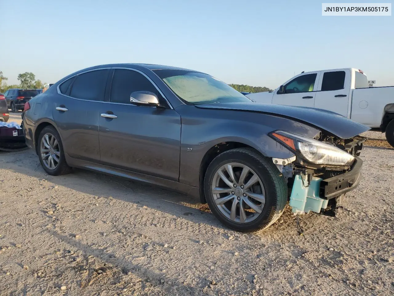 2019 Infiniti Q70 3.7 Luxe VIN: JN1BY1AP3KM505175 Lot: 52278355