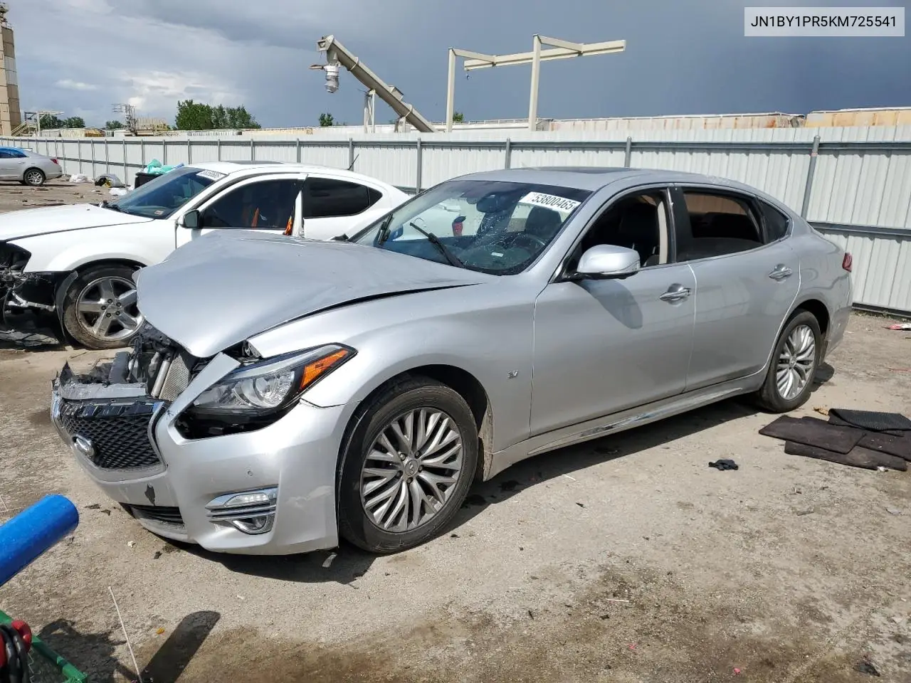 2019 Infiniti Q70L 3.7 Luxe VIN: JN1BY1PR5KM725541 Lot: 53800465