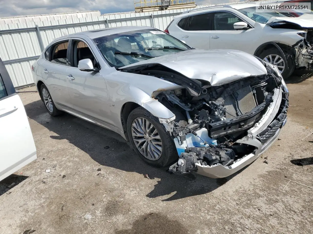 2019 Infiniti Q70L 3.7 Luxe VIN: JN1BY1PR5KM725541 Lot: 53800465