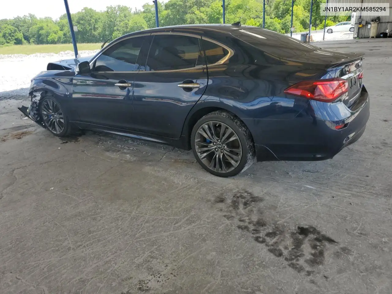 2019 Infiniti Q70 3.7 Luxe VIN: JN1BY1AR2KM585294 Lot: 56151815
