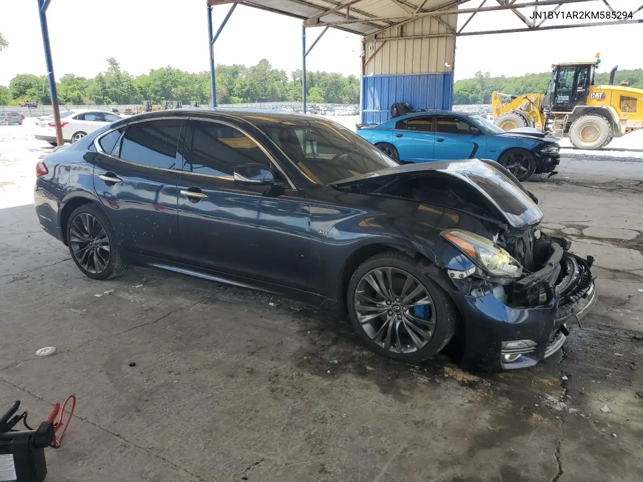 2019 Infiniti Q70 3.7 Luxe VIN: JN1BY1AR2KM585294 Lot: 56151815